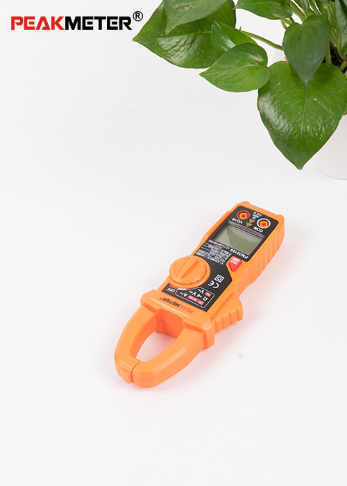 Smart AC Digital Clamp Multimeter Tester , Continuity Electrical Clamp Meter
