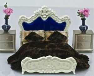 Quality European style bed-1:25scale model bed,model furniture, model stuffs,G scale beds wholesale
