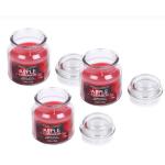 Luxury Packaging Custom Glass Candle Holders Decorating Jam Jars For Tea Lights