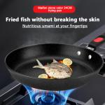 Black Non Stick Cast Iron Cookware Set Medical Stone Cookware Set