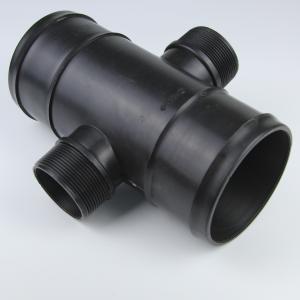 Quality Polypropylene Irrigation Pipe Tee Drip Double Wire Four Way Agricultural wholesale
