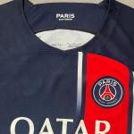 Dark Blue Fan Version Soccer Jersey 100% Polyester Durable