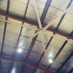 0.40KW High Speed High Volume Large HVLS Fans For Gym Mall