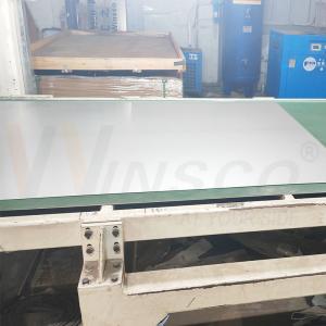 China Cold Rolled 1500mmx3000mm Stainless Steel Sheet 316 316L Grade 2B Surface Mill Finish 5x10ft 0.5mm Thick on sale