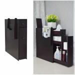 ABS Pulley E1 MDF Board 58cm Height Wooden Bathroom Storage