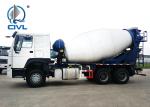HOWO 6x4 Concrete Mixer Trucks Concrete Mixing Equipment 336hp Engine With