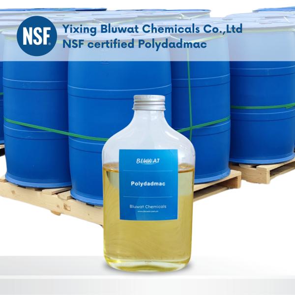 NSF certified CAS No.26062-79-3 20%-50% Solid Content Polydadmac for Drinking