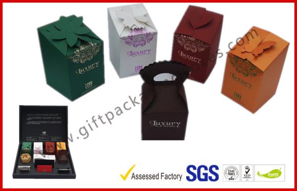 Fashion Green Card Board Packaging Box Rectangle for supermarket