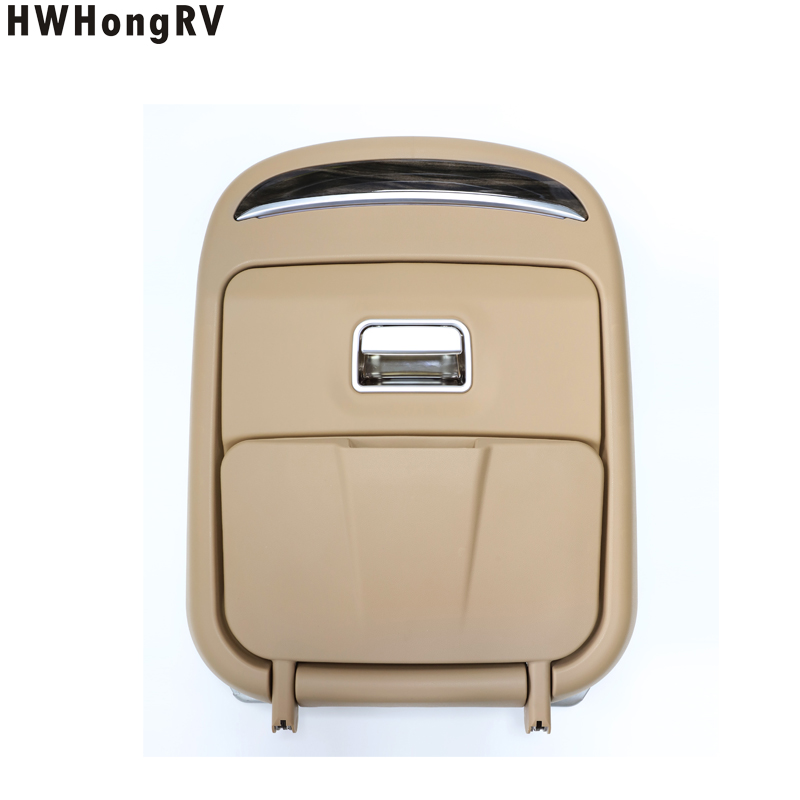 custom auto seat back folding table /dinner table/work table for luxury car van and V I P car with manual footrest
