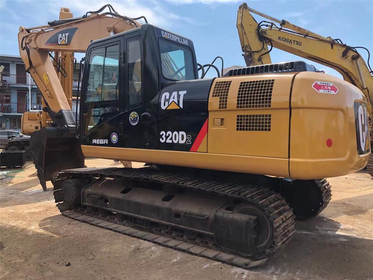 Original CAT Excavator Machine For Construction Digging With Pump Core Components