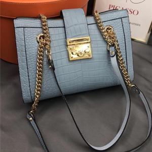 Quality Fancy Genuine Crocodile Belly Skin Female Small Purse Women Flap Bag Exotic Alligator Leather Lady Single Shoulder Bag wholesale