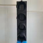 Flip Door Detachable Appearance 200MM Housing 4-Aspect Body Part Road Traffic