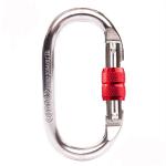 108mm Length 60mm Width O Shape Climbing Carabiner for Adventure Sports