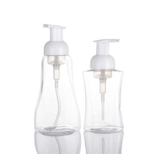 Quality 500ml Plastic Spray Foam Pump Shampoo Bottle with Eco-friendly Material wholesale