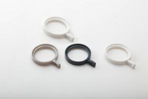 Quality Plastic Boningsi 2mm Thickness Curtain Rod Rings For Bathroom wholesale