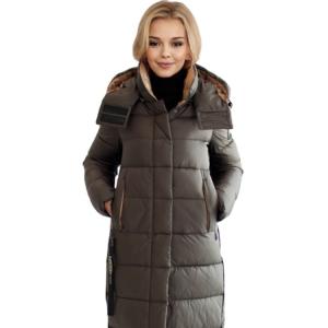 Quality FODARLLOY Ladies warm hooded cotton-padded clothes slim long down winter jackets women coats wholesale