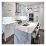 Drawer Basket Accessories Glossy Acrylic Modern Style Kitchen Cabinets for