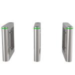 Automatic Glass Swing Turnstile gate 600mm Intelligent Entrance Guard