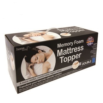 10cm Cool Gel Firm Mattress Topper , Washable Removable Cover Memory Foam Bed Topper