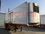 Double Alxe Refrigerated Semi Trailer , 40FT Refrigerated Enclosed Cargo