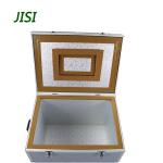 PU + Vacuum Insulation Material Ice Cream Cooler Box For -22C Frozen