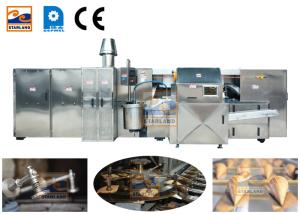Quality 380V Waffle Crispy Ice Cream Cone Production Line Driven By 3 Phase Power wholesale