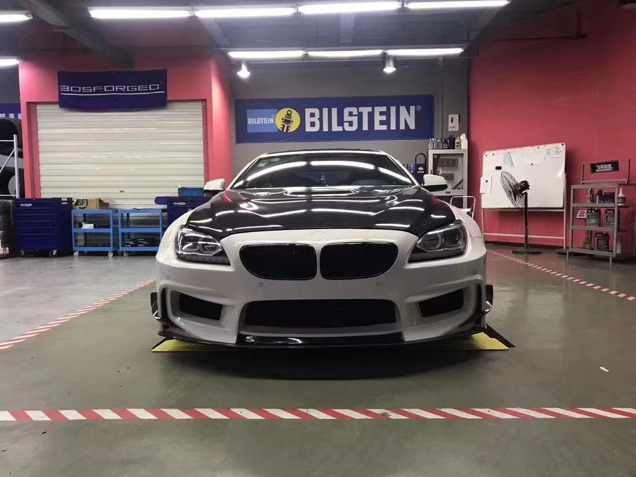 For BMW 6 Series F12 F13 Body Kit FPR Material F12 F13 Upgraded Prior Design Style Body Kit Spoiler