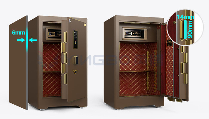 Biometric Commercial Safe Box Fingerprint Lock Luxury Safe Box For Security YB/ZY-80