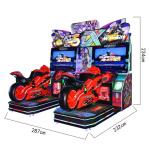 Indoor Motorcycle Race Car Arcade Machine Motor Simulator For Amusement Game