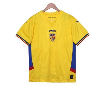 Quality Romania 2025-2026 Home Fan Edition Football Jersey Group Customization wholesale