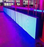 Outdoor Curve Iron Cabinet Sport Advertising LED Display High Brightness P10