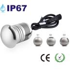3W Side Emitting Led Buried Light IP67 Waterproof Deck Floor Patio Inground Led