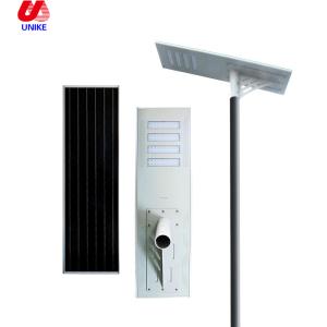 Quality Outdoor lamp garden solar led street light with solar panel 30w wholesale