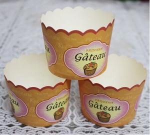 Quality Elegant design kraft paper baking muffin cup，Muffin cupcake liners wholesale