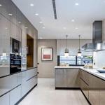 European Style Kitchen Cabinet Latest Perfect Workmanship Lacquer Surface