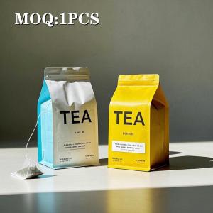 Quality 2025 New Tea Packaging Bag Custom Printing Manufacturer Wholesale Plastic Composite Zipper Bag Moisture-proof wholesale