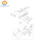 31N8-50137 31N8-50135 For Hyundai Excavator R305LC-7 R290LC-7 Arm Hydraulic