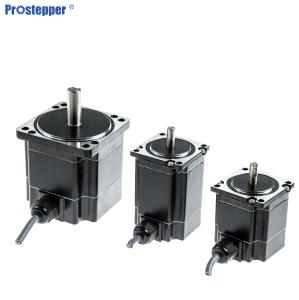 Black Three Phase 57mm IP65 Nema 23 Waterproof Stepper Motor