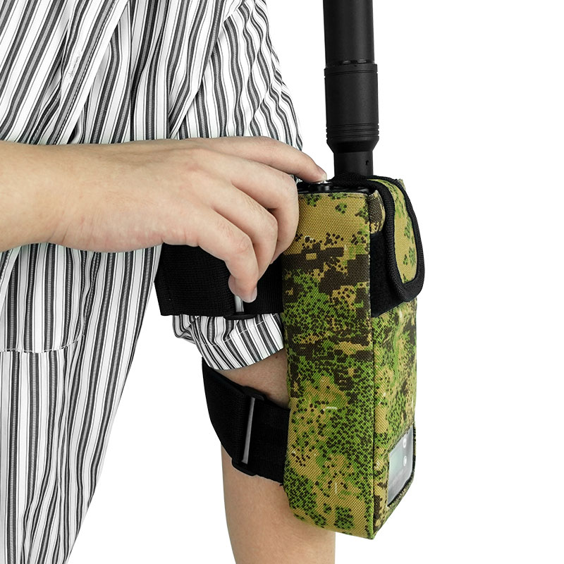 Small portable drone detection device with built-in battery