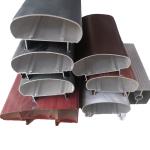 Aluminum Profile U-Groove Guide Rail Chute Glass Aluminum Handrail Architectural