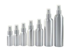 Quality 50ml 100ml 150ml Aluminum Sunscreen Spray Bottle For Packing Perfume wholesale