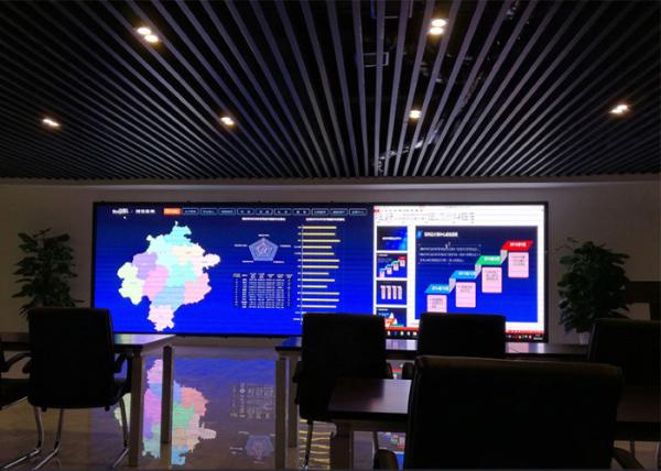 Black Grey Small Pitch LED Display , Custom Led Display AC220V 50HZ High