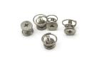 DIN Standard Spring Loaded Screw M2 M2.5 M3 C1022 Material Nickelplated SEMS