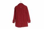 Stockpapa Autumn Winter Ladies Knit Burgundy Longline Blazer