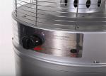 Outdoor free standing Silver Stainless Steel Propane Patio Heater
