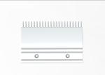 Escalator Spare Part, Pitch 9.068 Comb, Aluminum Without Yellow Powder Coated