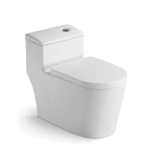 Quality Hotel One Piece Toilet White Ceramic WC S Tarp Toilets Set Toilet Bowl wholesale