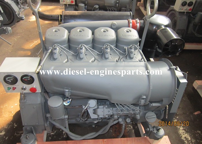 Wind Cooled F6L912 Engine Assembly Genuine Deutz 12V Starter