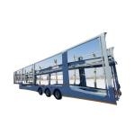 3 Axles Fuwa/BPW Towing Double Deck Car Carrier Trailer with Jost E100 Landing