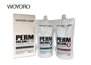 Quality Permanent A Relaxer B Neutralizer Ceramic Perm Private Label wholesale